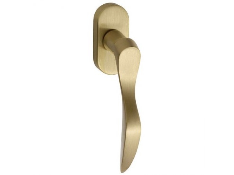 Оконная ручка Enrico Cassina AFRA C07011 DK матовая латунь