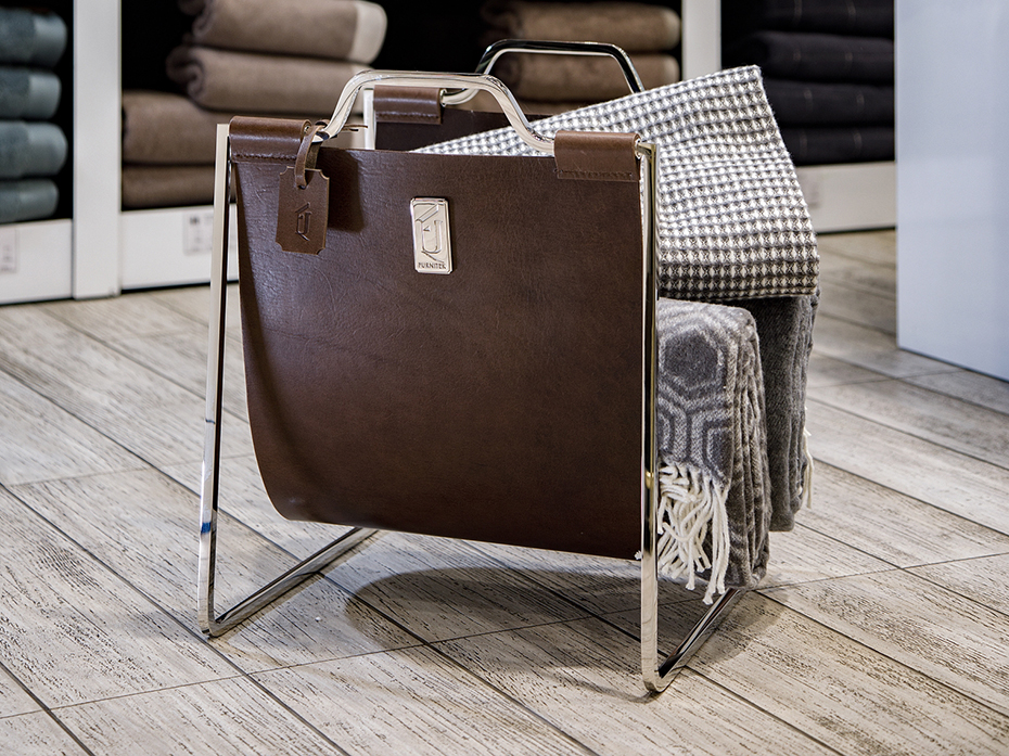 Подставка под сумки большая FG-12031БП полированный никель