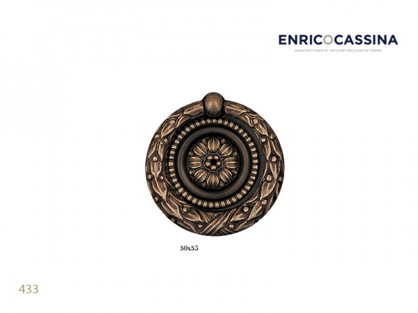 Мебельная ручка Enrico Cassina 433 матовая бронза